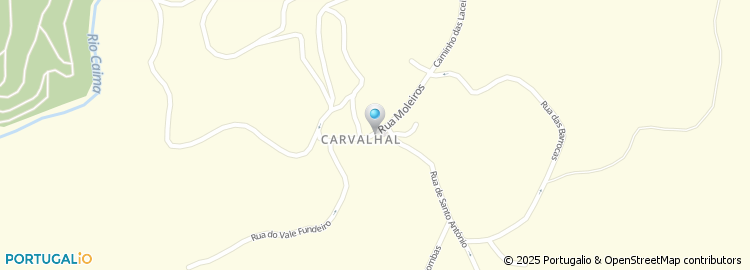 Mapa de Carvalhal