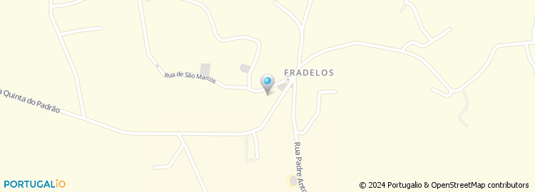 Mapa de Fradelos