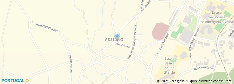 Mapa de Rotunda de Assilhó