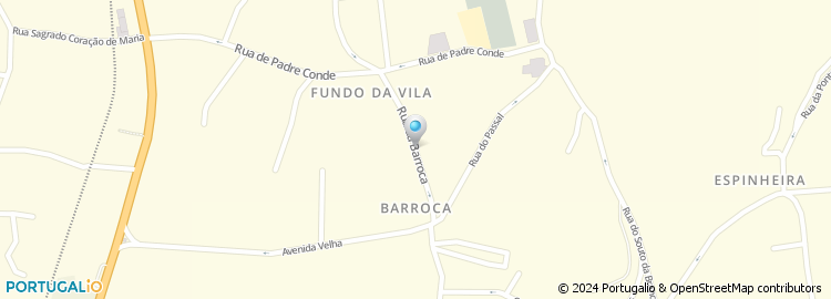Mapa de Rua Barroca