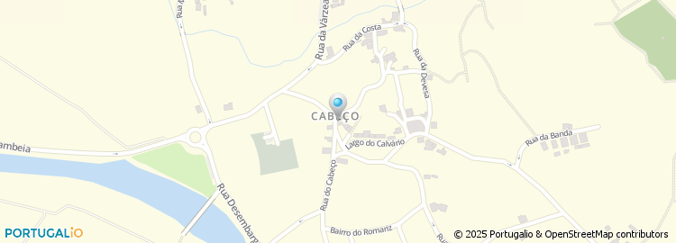 Mapa de Rua Cabeço