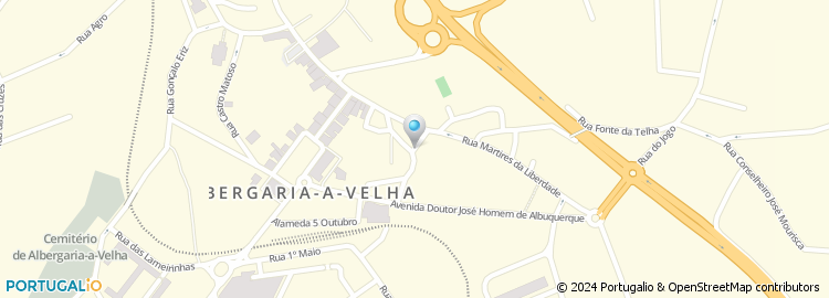 Mapa de Rua da Alagoa