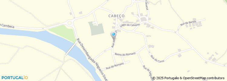 Mapa de Rua do Cabeço