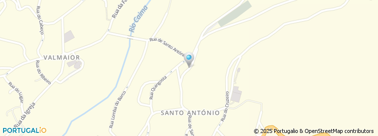 Mapa de Rua do Vale do Vento