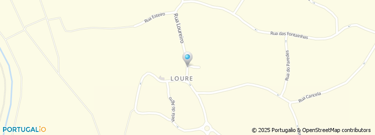 Mapa de Rua Loureiro