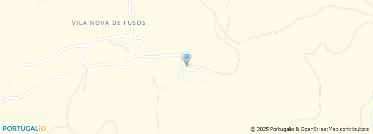 Mapa de Vila Nova dos Fusos