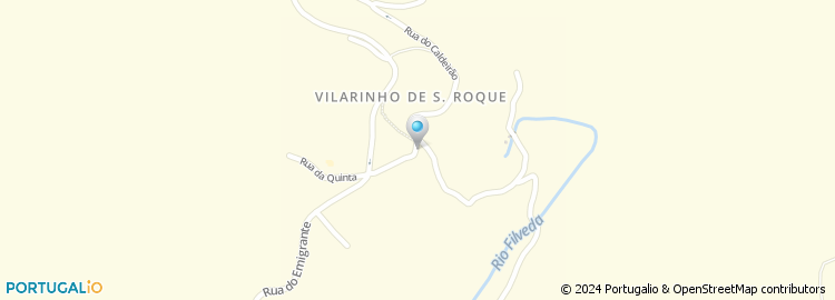 Mapa de Vilarinho de São Roque