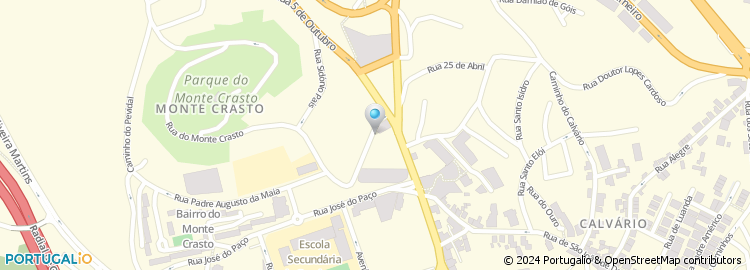 Mapa de Albertina Oliveira - Arquitecta Gab. de Arquitectura e Urbanismo, Lda