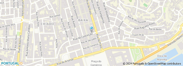 Mapa de Alberto Alves Vieira - Imp. Exp., Lda