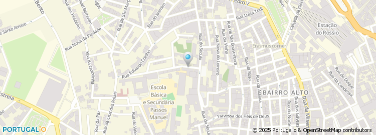 Mapa de Alberto Gonçalves Santos