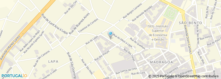 Mapa de Alberto Jose Fortes Silva Costa