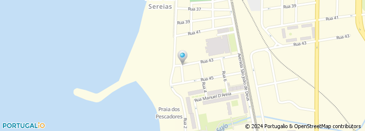 Mapa de Albino Oliveira Santos
