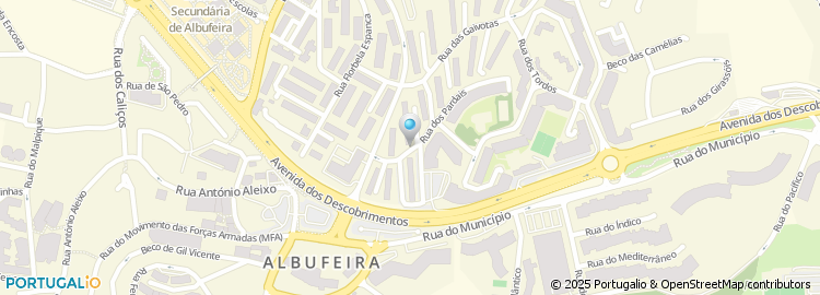 Mapa de Albufeira Gourmet Churrasqueira Take-Away