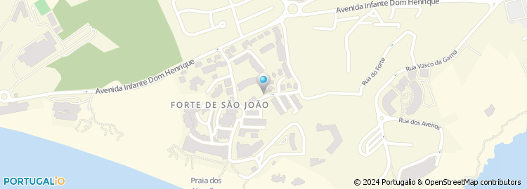 Mapa de Rua do Forte