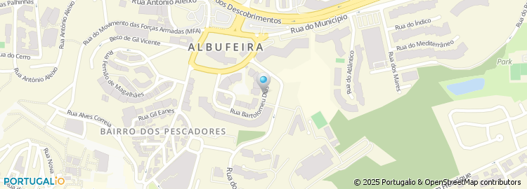 Mapa de Apartado 60, Albufeira