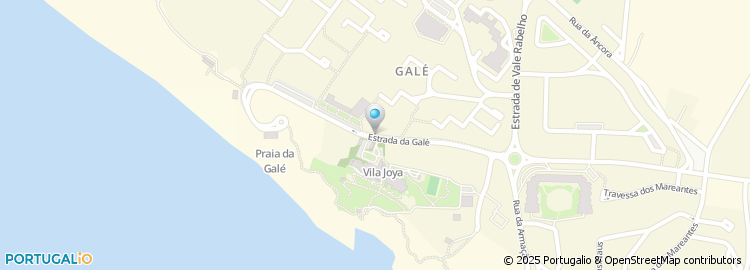 Mapa de Estrada da Galé