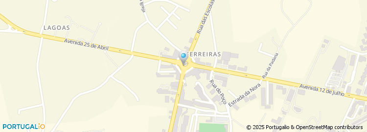 Mapa de Largo das Ferreiras