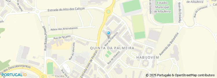 Mapa de Rua da Alfarrobeira