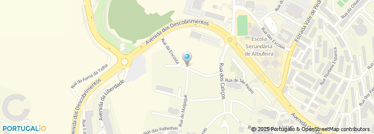 Mapa de Rua da Encosta