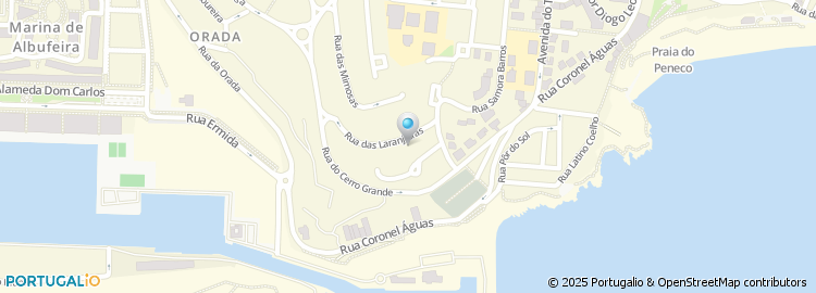 Mapa de Rua das Jacarandas