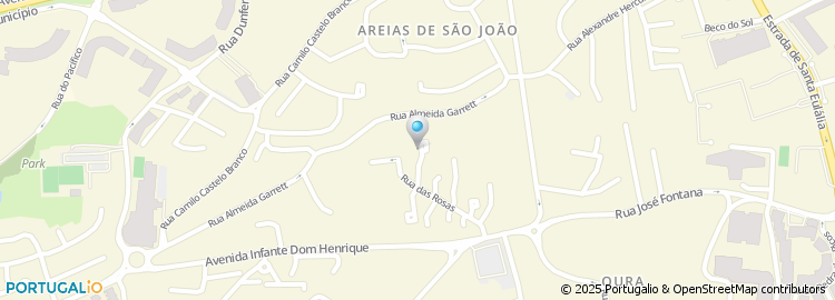 Mapa de Rua dos Lírios