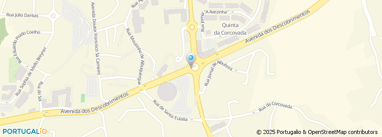 Mapa de Rua Fernão Mendes Pinto