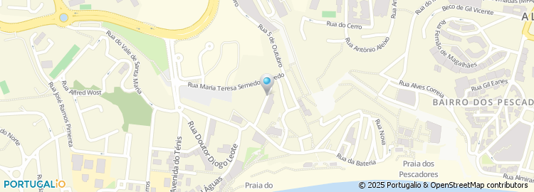 Mapa de Rua Padre Semedo Azevedo