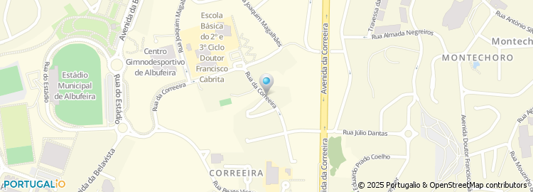 Mapa de Rua Quinta da Correeira