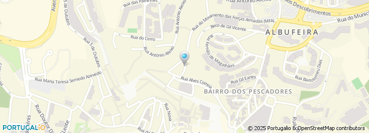 Mapa de Travessa Alves Correia
