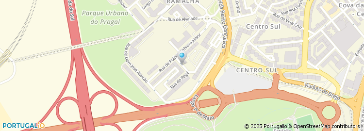 Mapa de Albuquerque & Alberto - Clinica Médica e Dentária Stª Apolónia Lda