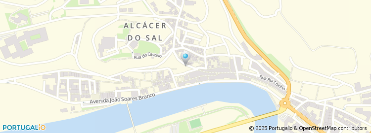 Mapa de Calçada da Fonte Nova