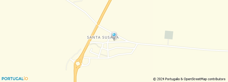 Mapa de Casal Santa Cruz