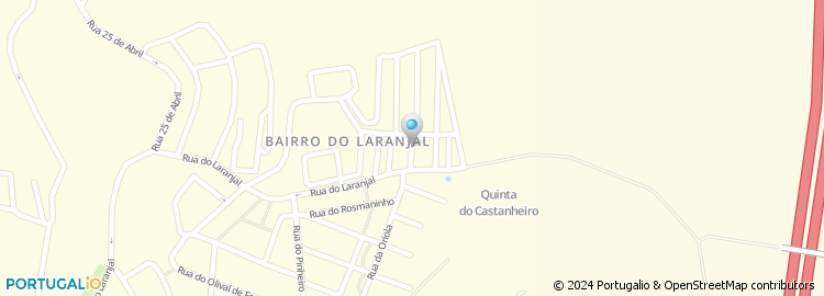 Mapa de Rua Comandante Ramiro Correia