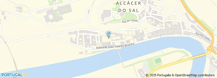 Mapa de Rua da Foz