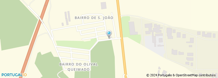 Mapa de Rua João Branco Núncio