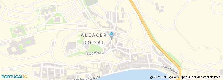 Mapa de Rua José Pomba Cupido