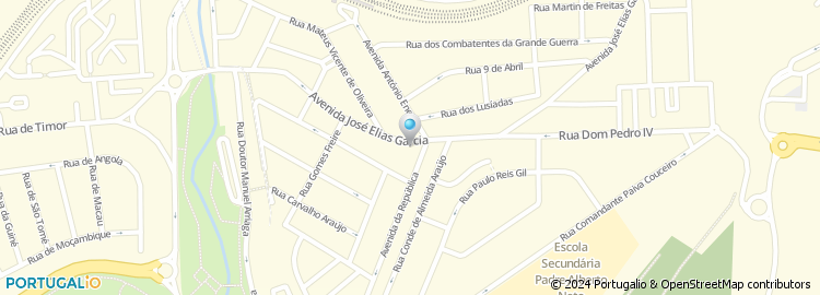 Mapa de Alcaide-Cafe e Restaurante-Bar Lda