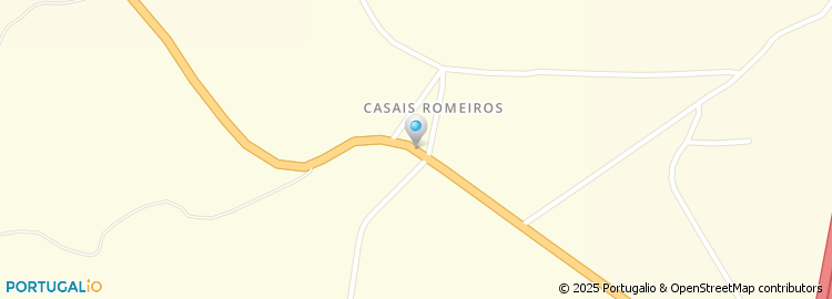 Mapa de Casais Romeiros