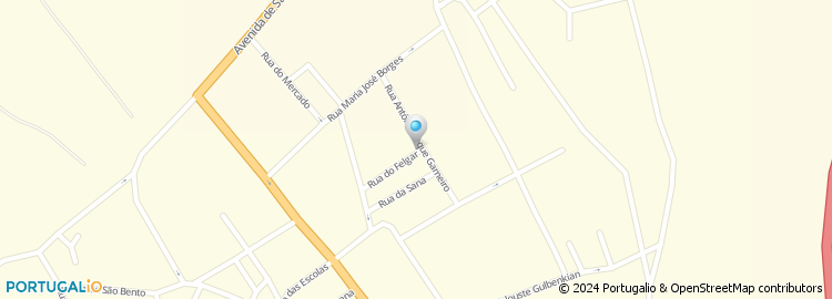 Mapa de Rua António Roque Gameiro