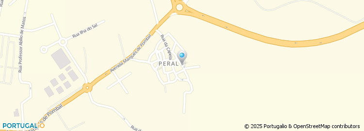 Mapa de Rua de São Lourenço