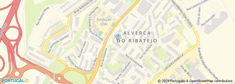 Mapa de Alcantara Rio - Empreendimentos Imobiliarios, SA