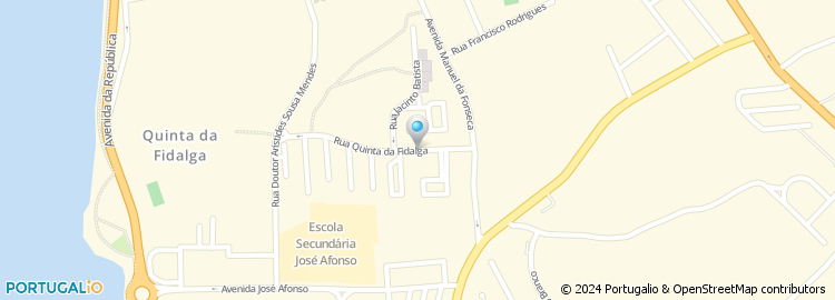 Mapa de Alcides Fortes, Unip., Lda