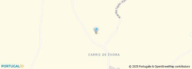 Mapa de Cabeço dos Carris