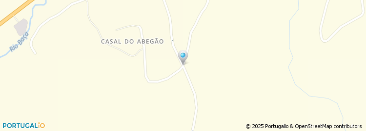 Mapa de Casal do Abegão