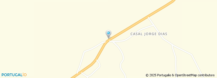 Mapa de Casal Jorge Dias