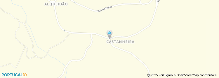 Mapa de Castanheira