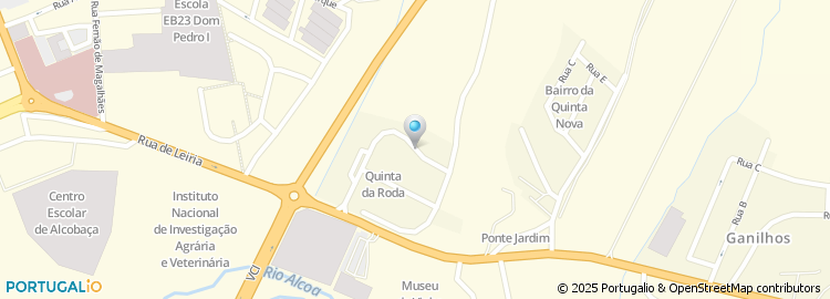 Mapa de Rua António Vieira Natividade