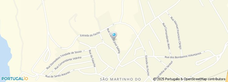 Mapa de Rua Capitão José Sabino