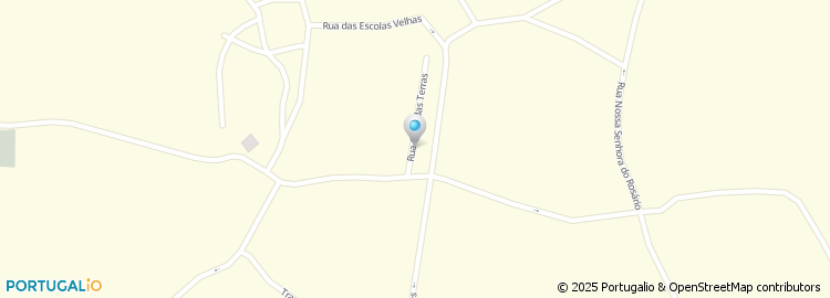 Mapa de Rua do Casal das Terras