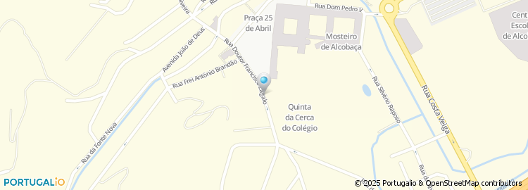 Mapa de Rua Doutor Francisco Zagalo